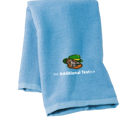 Personalised Irishman Seasonal Towels Terry Cotton Towel